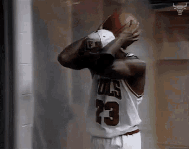 Holding A Basketball Michael Jordan GIF - Holding A Basketball Michael Jordan Mj GIFs