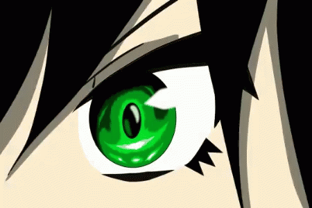 Anime Green Eyed GIF