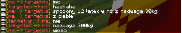 a screenshot of a text message between two people