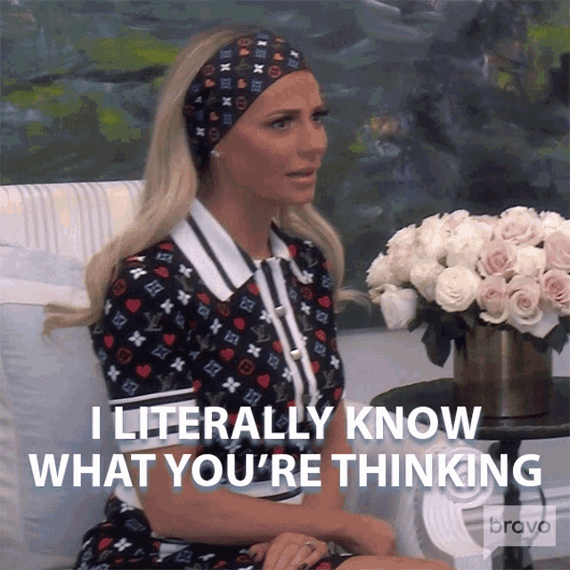 I Literally Know What Youre Thinking Real Housewives Of Beverly Hills GIF
