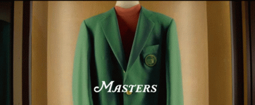 Masters Green Jacket GIF