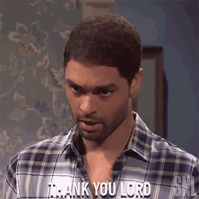 Thank You Lord Rege Jean Page GIF - Thank You Lord Rege Jean Page Saturday Night Live GIFs