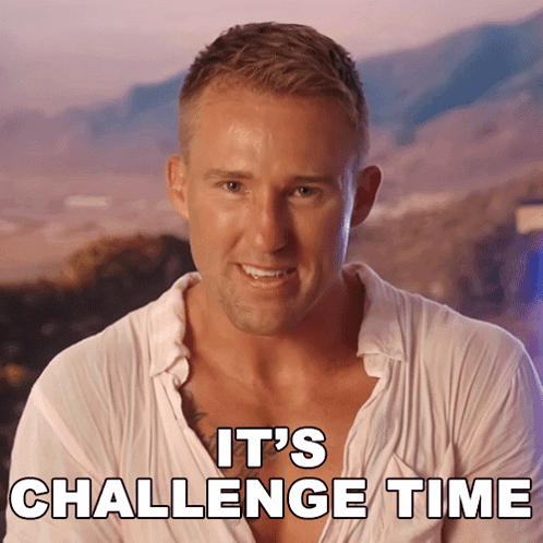 Its Challenge Time Clay GIF - Its Challenge Time Clay Are You The One GIFs