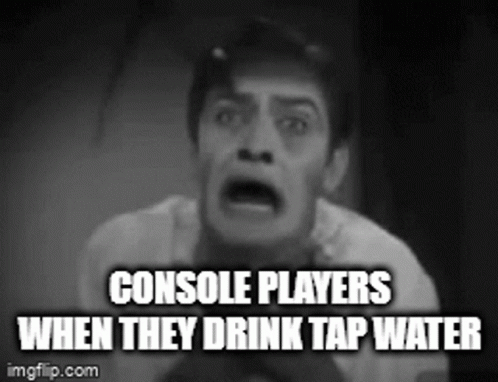 Console Player Tap Water GIF - Console Player Tap Water Pc Player GIFs