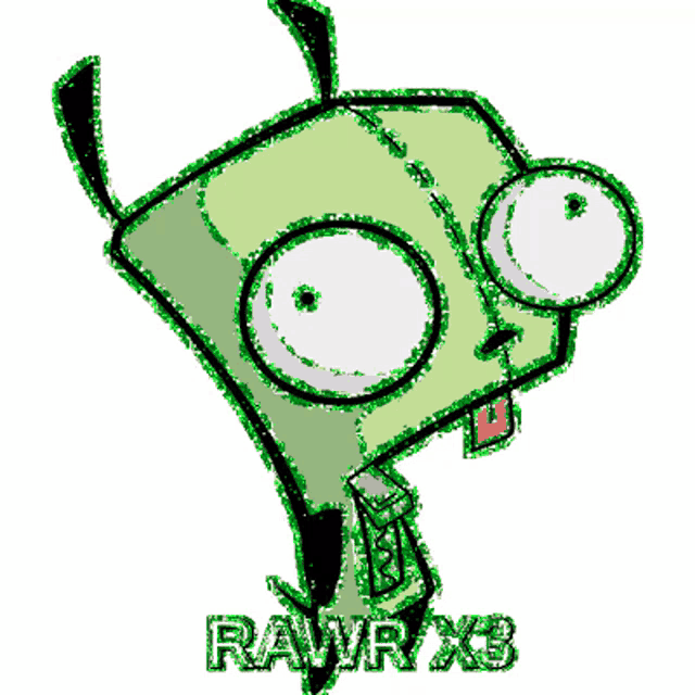 a picture of a cartoon character with the word rawrx8 on the bottom
