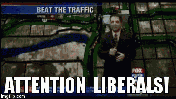 a man in a suit and tie is giving a thumbs up in front of a screen that says beat the traffic