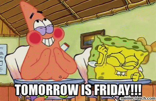 Spongebob Laughing GIF - Spongebob Laughing Tomorrow Is Friday GIFs