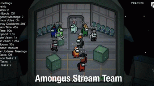 Stream Team Amongus GIF - Stream Team Amongus Amongus Stream Team GIFs