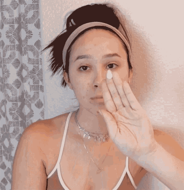 Skin Care Self Care GIF - Skin Care Self Care Rubbing On Face GIFs