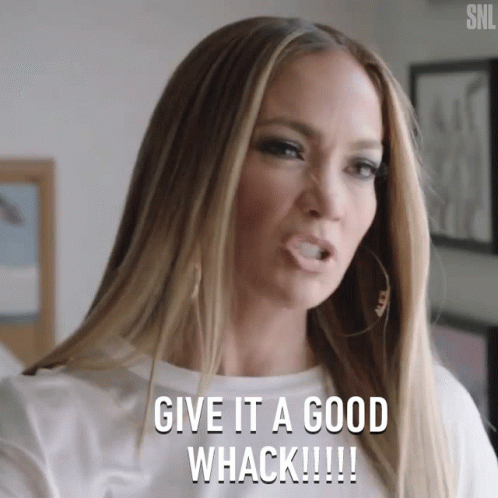 Give It A Good Whack Hit GIF - Give It A Good Whack Whack Hit GIFs
