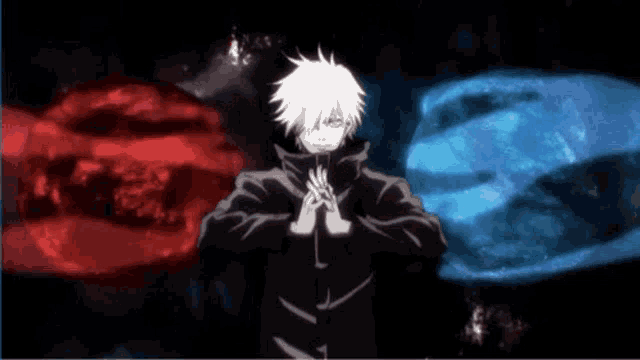 Anime Red GIF - Anime Red Blue GIFs