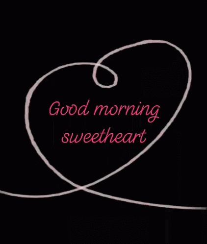 Good Morning Sweetheart Love GIF - Good Morning Sweetheart Love Heart GIFs
