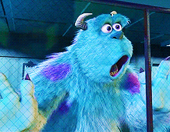 This Is My Surprised Face GIF - Monster Inc Sully Shocked GIFs