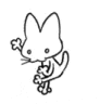 a black and white drawing of a dog with a butterfly on its head .