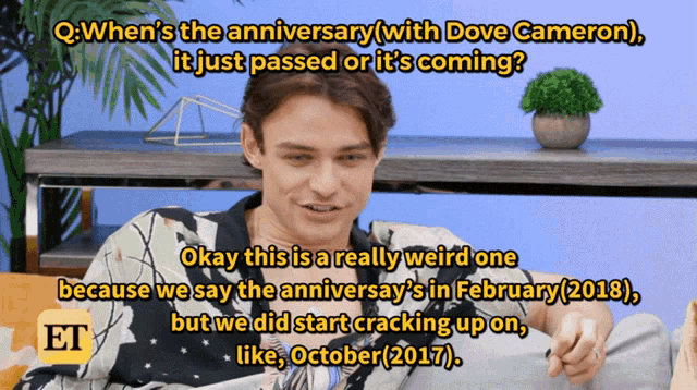 Dove Cameron Thomas Doherty GIF - Dove Cameron Thomas Doherty Disney Channel GIFs