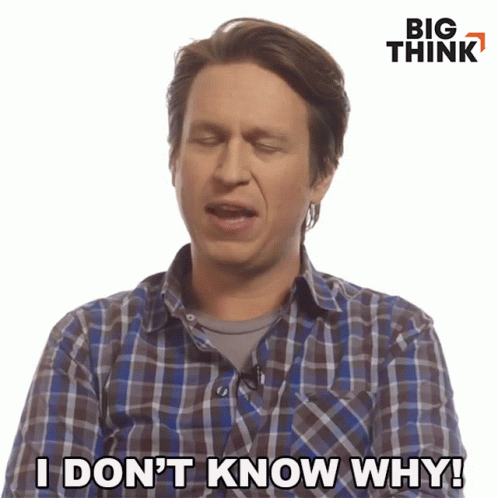 I Dont Know Why Pete Holmes GIF - I Dont Know Why Pete Holmes Big Think GIFs