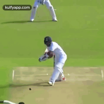 Playing Away From Body And Getting Out.Gif GIF - Playing Away From Body And Getting Out Virat Kohli Cricket GIFs