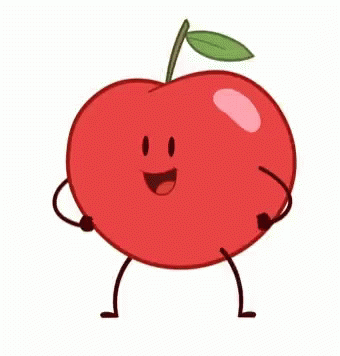 Excited Apple GIF - Excited Apple Dancing Apple GIFs