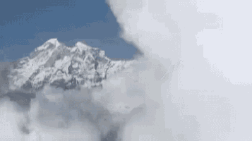 Mountain Snow GIF