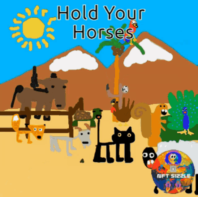 Hold Your Horses Hold Horses GIF - Hold Your Horses Hold Horses Calm Down GIFs