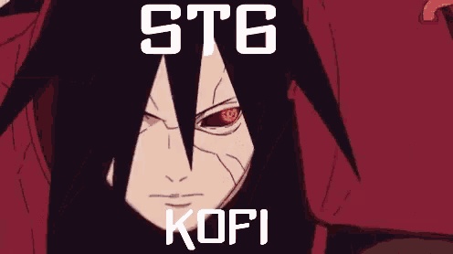 a picture of a cartoon character with the words st6 kopi on it