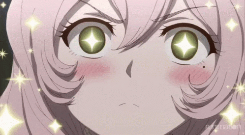 Sparkly Eyes Angry GIF - Sparkly Eyes Angry Anime GIFs