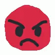 Mad Emoji GIF - Mad Emoji Discord Gif Emoji GIFs