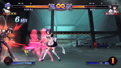 a video game is being played between ren and ittsuki