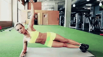 Super Fit GIF - Fitness Sideplank Workingout GIFs