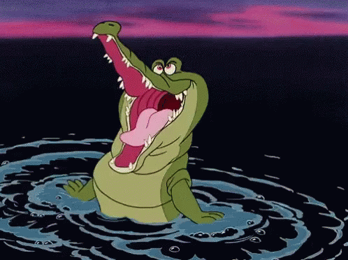 Captain Hook Excited GIF - Captain Hook Excited Crocodile GIFs