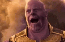 Thanos Raised Eyebrow GIF - Thanos Raised Eyebrow Winking GIFs