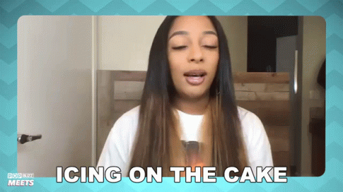 Icing On The Cake Pop Buzz GIF - Icing On The Cake Pop Buzz Victoria Monet GIFs