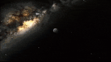 a picture of the earth from space with a large hole in it