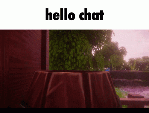 Hello Chat GIF - Hello Chat Aerith GIFs