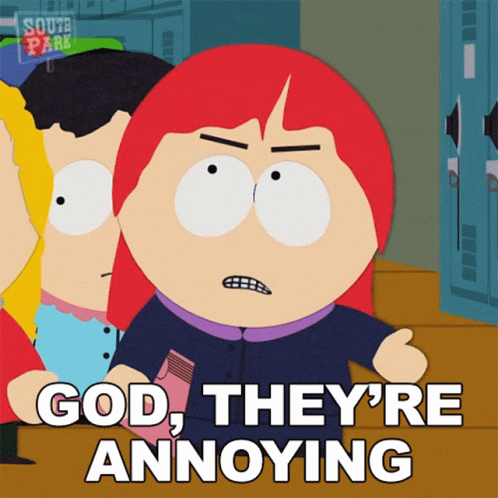 God Theyre Annoying Red Mcarthur GIF - God Theyre Annoying Red Mcarthur South Park GIFs