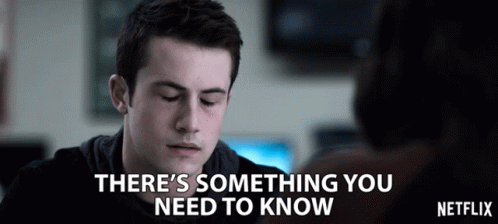 Theres Something You Need To Know Clay Jensen GIF - Theres Something You Need To Know Clay Jensen Dylan Minnette GIFs