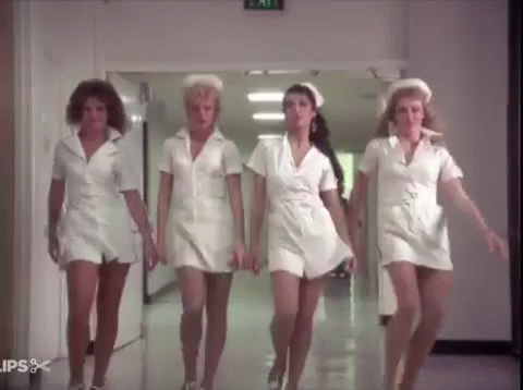 Nurses Pose GIF - Nurse Squad Friends GIFs