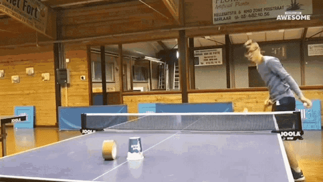 Ping Pong Trick GIF - Ping Pong Trick Hit GIFs