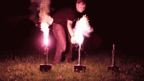 Need A Last-minute Fourth Idea? Try Lighting 200 Sparklers At Once (Safely, Of Course). GIF - Diy Fourth Fireworks GIFs