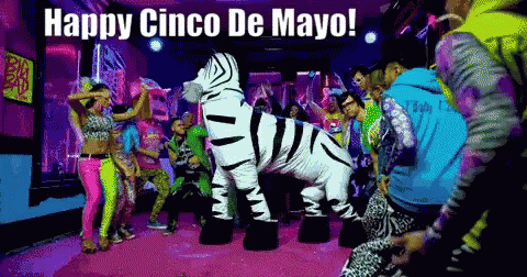 Cinco De Mayo Dance Party GIF - Cinco De Mayo Dance Party Happy Cinco De Mayo GIFs
