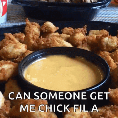 Chickfila Nuggets GIF - Chickfila Nuggets Food GIFs