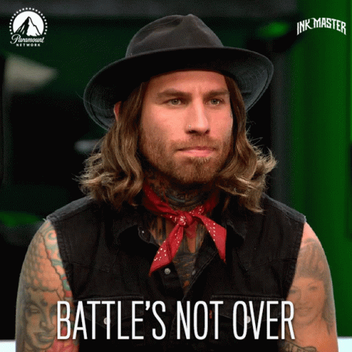 Battles Not Over Fight Is Not Yet Done GIF - Battles Not Over Fight Is Not Yet Done Competition Is Not Over GIFs