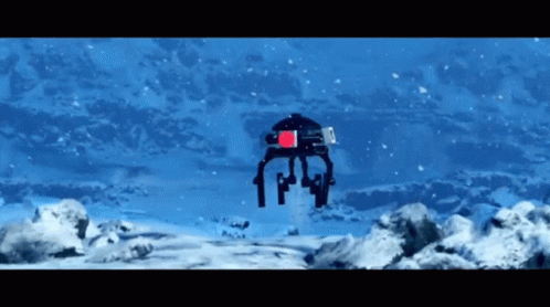 Lego Star Wars Probe Droid GIF - Lego Star Wars Probe Droid Pizza Delivery GIFs