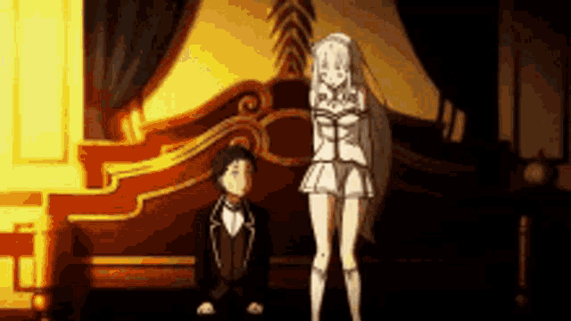 Head In Laps Anime GIF - Head In Laps Anime Sit GIFs