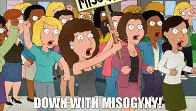 Misogyny Family Guy GIF - Misogyny Family Guy Rally GIFs