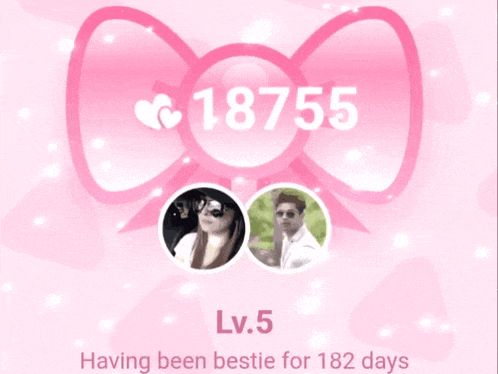 a screenshot of a video game with the name lv.5 bestie at the top