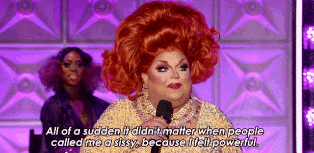 It Didnt Matter When People Called Me A Sissy Rupauls Drag Race All Stars GIF - It Didnt Matter When People Called Me A Sissy Rupauls Drag Race All Stars I Didnt Care What People Called Me GIFs