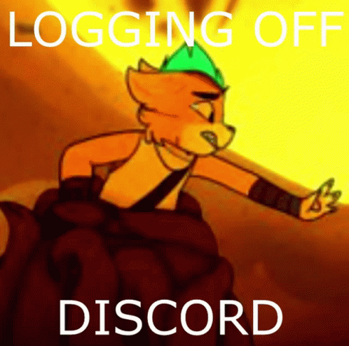 Discord Logging Off Discord GIF