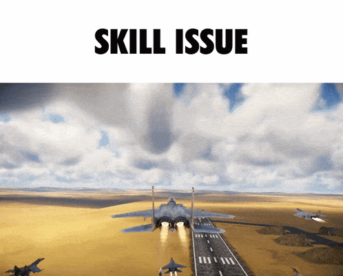 War Thunder Skill Issue GIF