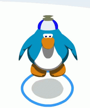 Club Penguin Propeller Hat GIF - Club Penguin Propeller Hat Floating GIFs